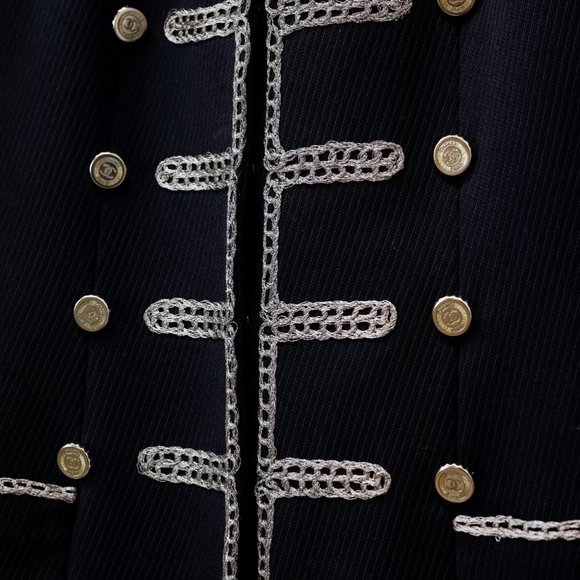 Chanel Spring 06 Chain Embroidered Nautical Jacket - Picture 10 of 15